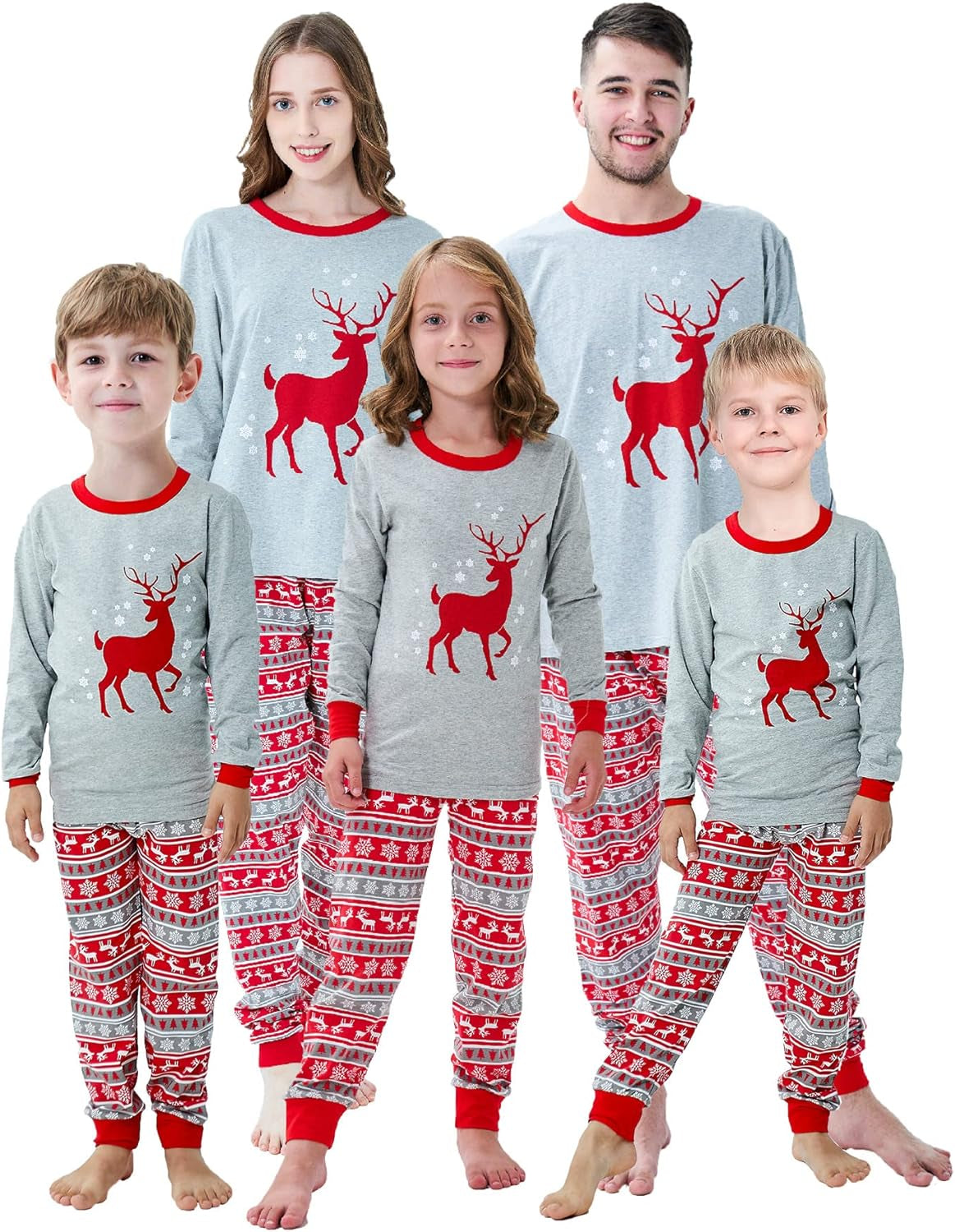 Family Matching Christmas Holiday Pajamas Mens Pjs Womens Clothes Party Sleepwear