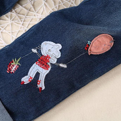 Toddler Girl Clothes 3T Girl Clothes Baby Girl Long Sleeve Floral Top+Jean Pants Outfit Set