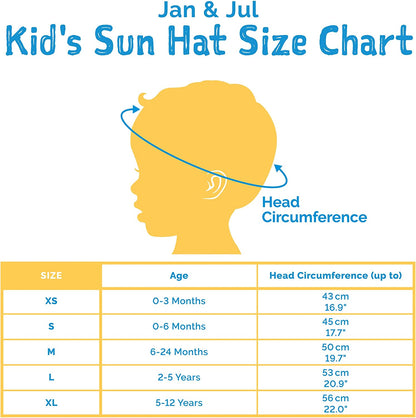 Gro-With-Me Kids’ Floppy Sun-Hats with 50+ UPF Protection for Baby Toddler Girls