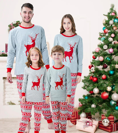 Family Matching Christmas Holiday Pajamas Mens Pjs Womens Clothes Party Sleepwear