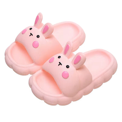 Unisex Sandals Children'S Slippers Boys Girls Cartoon Non-Slip Soft Soles for Small Children Indoor Bathroom Shoes